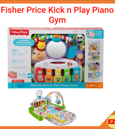 Mattel Fisher-Price Deluxe Kick & Play Piano Gym FGG45
