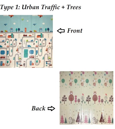 CHEAPEST!!! Bean Estore [200x180x1.5cm] Baby XPE Thick Foldable Playmat Floor Mat Foam Play Mat Non-Toxic Folding Waterproof Crawling Mat for Babies Toddlers Infants