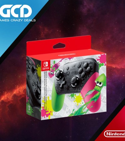 Nintendo Switch Pro Controller Splatoon 2