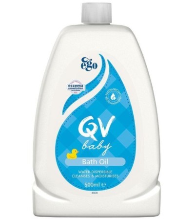 QV Baby Bath Oil 500Ml Shower & Bath Oil