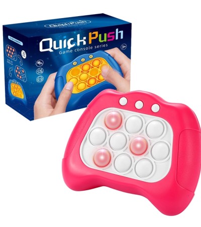 Quick Push Bubble Pop It Pro LED Game eletronic Machine Toys Boys and Girls  Stress Relief Toys Whack A Mole Sensory